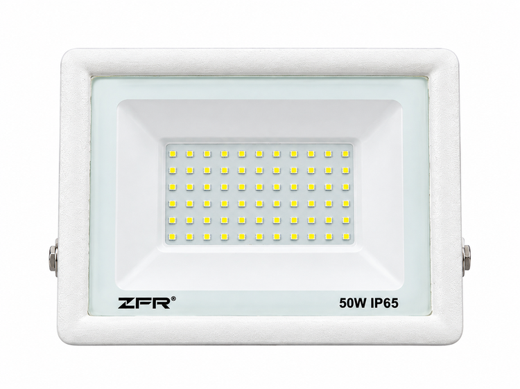 پروژکتور ال ای دی ۵۰ وات زد اف آر (ZFR) مدل فلت IP65
